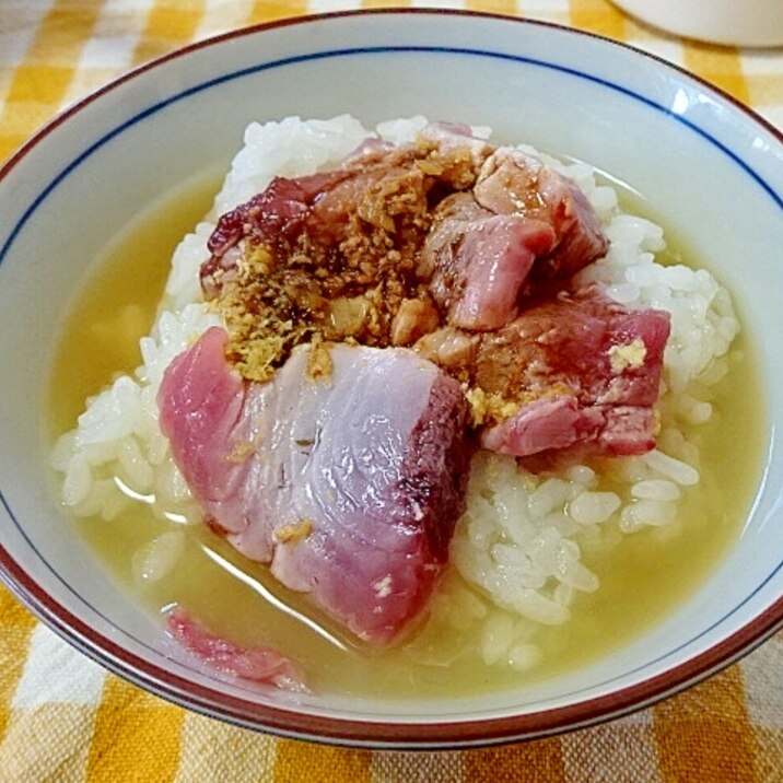 うちのご飯「かつお茶漬け」